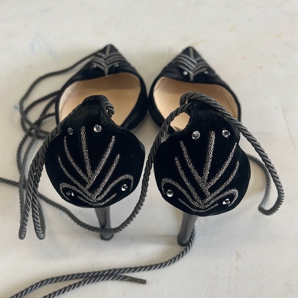 Dior Velvet Evening Pumps Size 37 - Picture 2 of 6